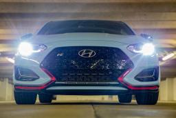 2022 Veloster N Front Headlights in Blue
